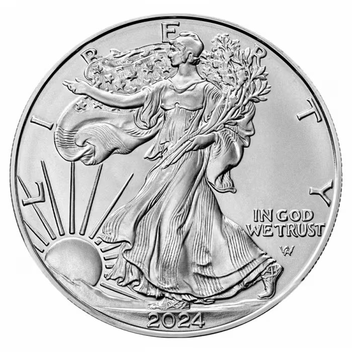 2024 1 oz America Eagle .999 Silver Coin