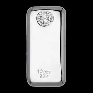 10 oz Perth Mint .999 Silver Bar - Buy Back Secondary Market