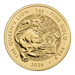 The Royal Tudor Beasts 2026 Queen’s Lion 1oz Gold Bullion Coin