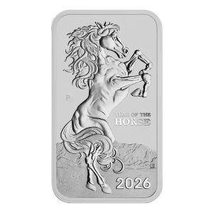 2026 1oz Australia Lunar Horse .9999 Silver Rectangular BU Coin **Preorder ETA 20/01**