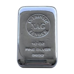 10 oz Intrinsic Tender Bar Silver XAG Cast